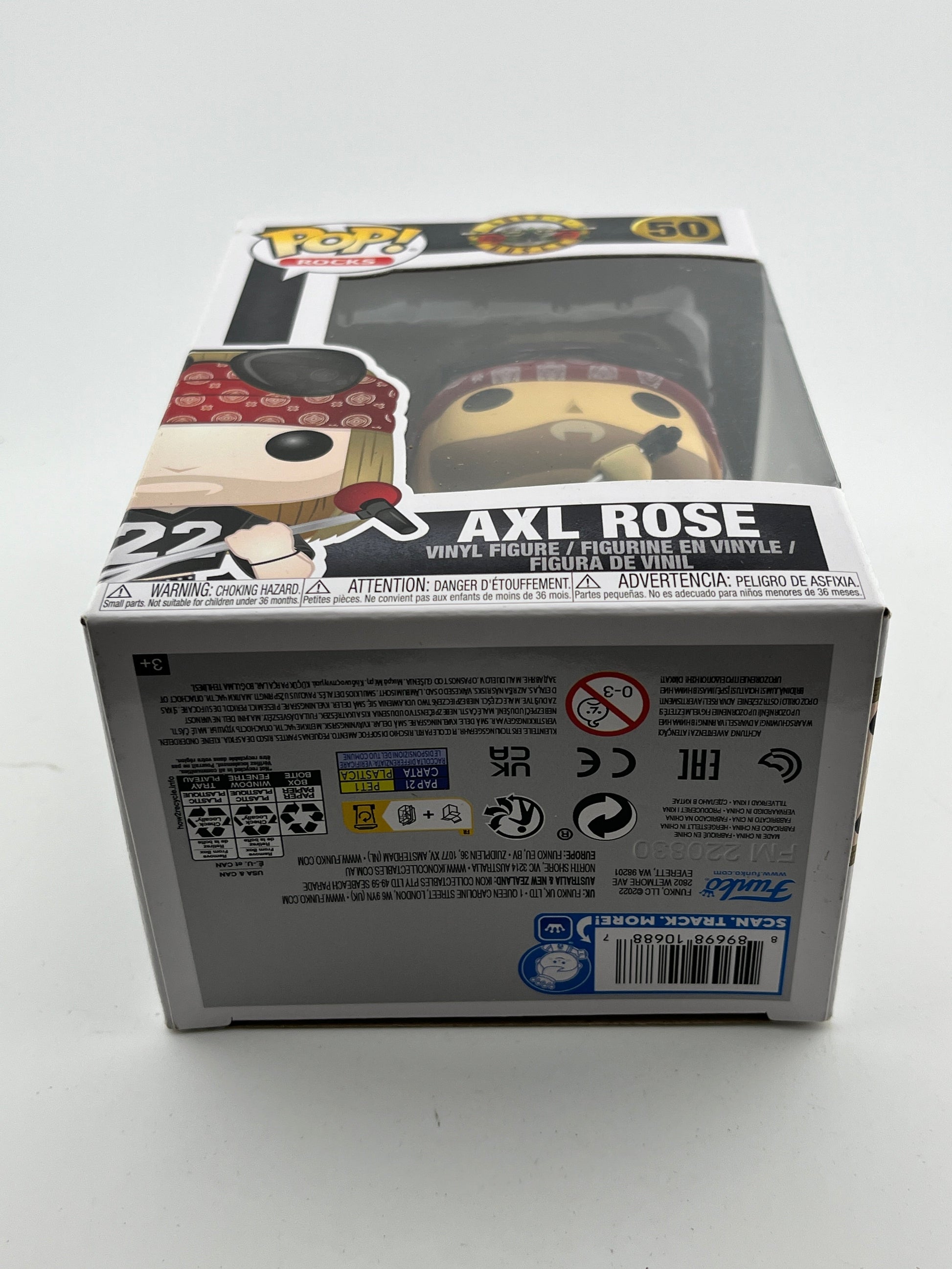 Funko POP! Rocks Guns N Roses - Axl Rose #50 - Vinyl Collectable FRENLY BRICKS - Open 7 Days