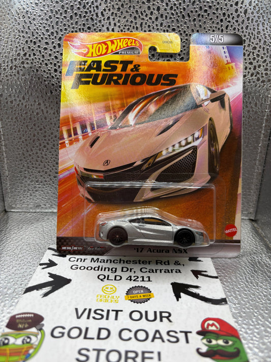 Hotwheels 17 Acura NSX FRENLY BRICKS - Open 7 Days