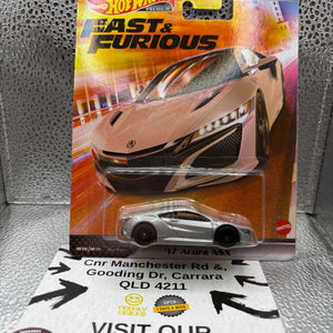 Hotwheels 17 Acura NSX FRENLY BRICKS - Open 7 Days