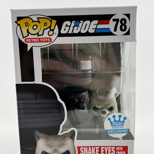 Funko POP! Retro Toys G.I.Joe - Snake Eyes With Timber #78 - Funko Exclusive FRENLY BRICKS - Open 7 Days