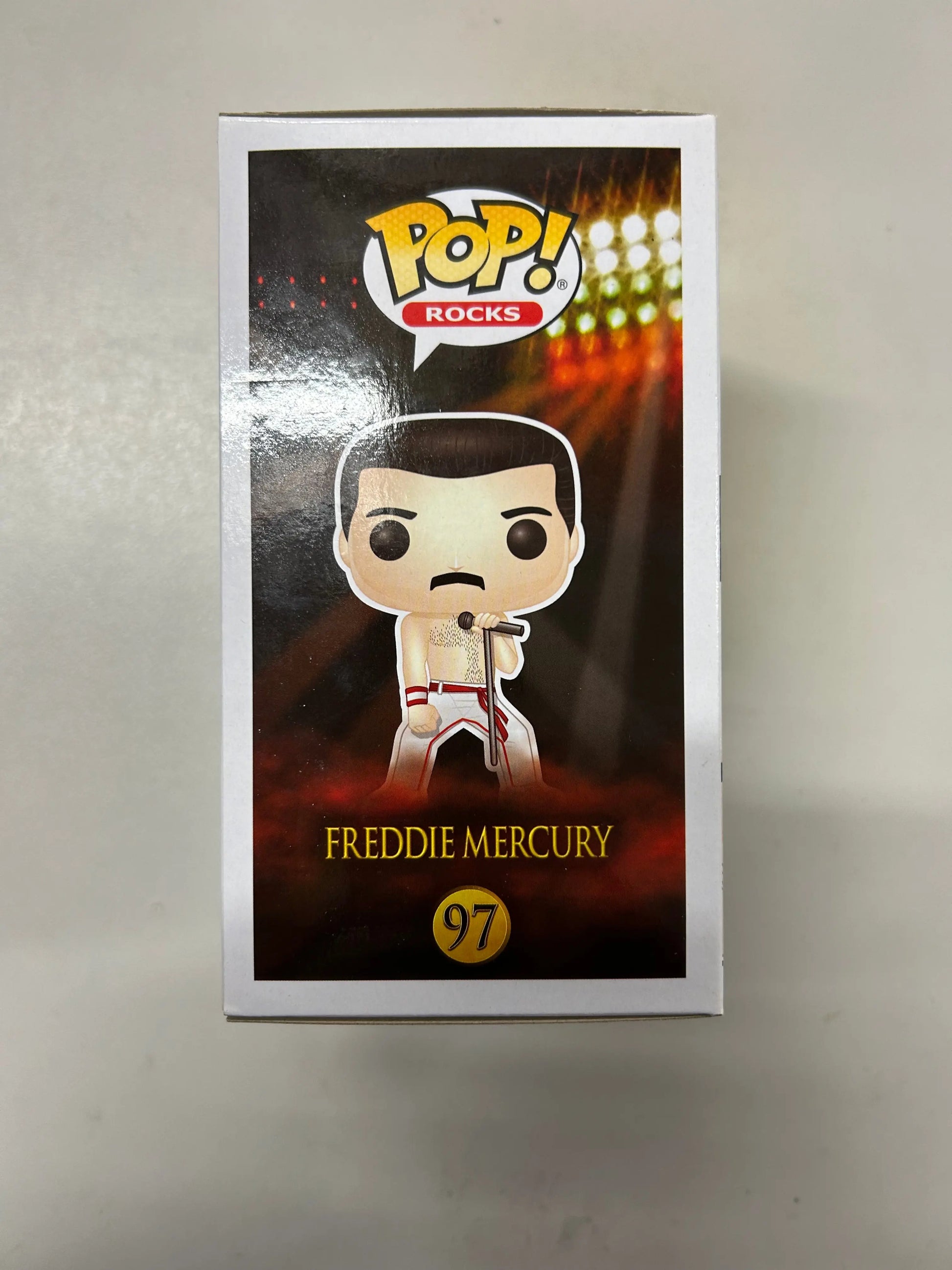 Pop Vinyl Rocks #97 Freddy Mercury FRENLY BRICKS - Open 7 Days