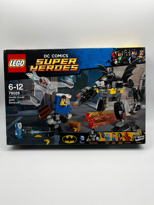 Lego DC Comic Superhero 76026 Gorilla Grodd goes Bananas FRENLY BRICKS - Open 7 Days