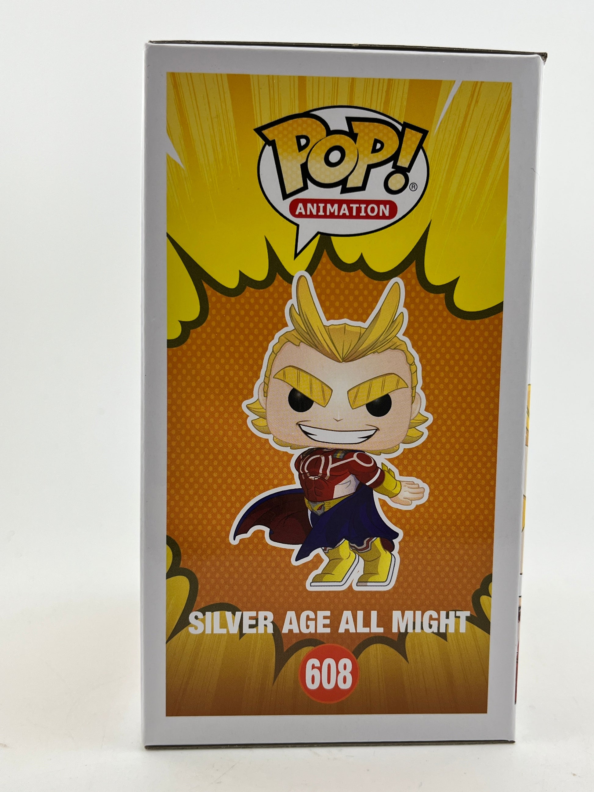 Funko POP! Animation My Hero Academia - Sliver Age All Might #608 - Glow Special Edition FRENLY BRICKS - Open 7 Days