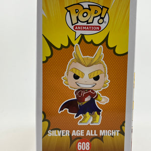 Funko POP! Animation My Hero Academia - Sliver Age All Might #608 - Glow Special Edition FRENLY BRICKS - Open 7 Days