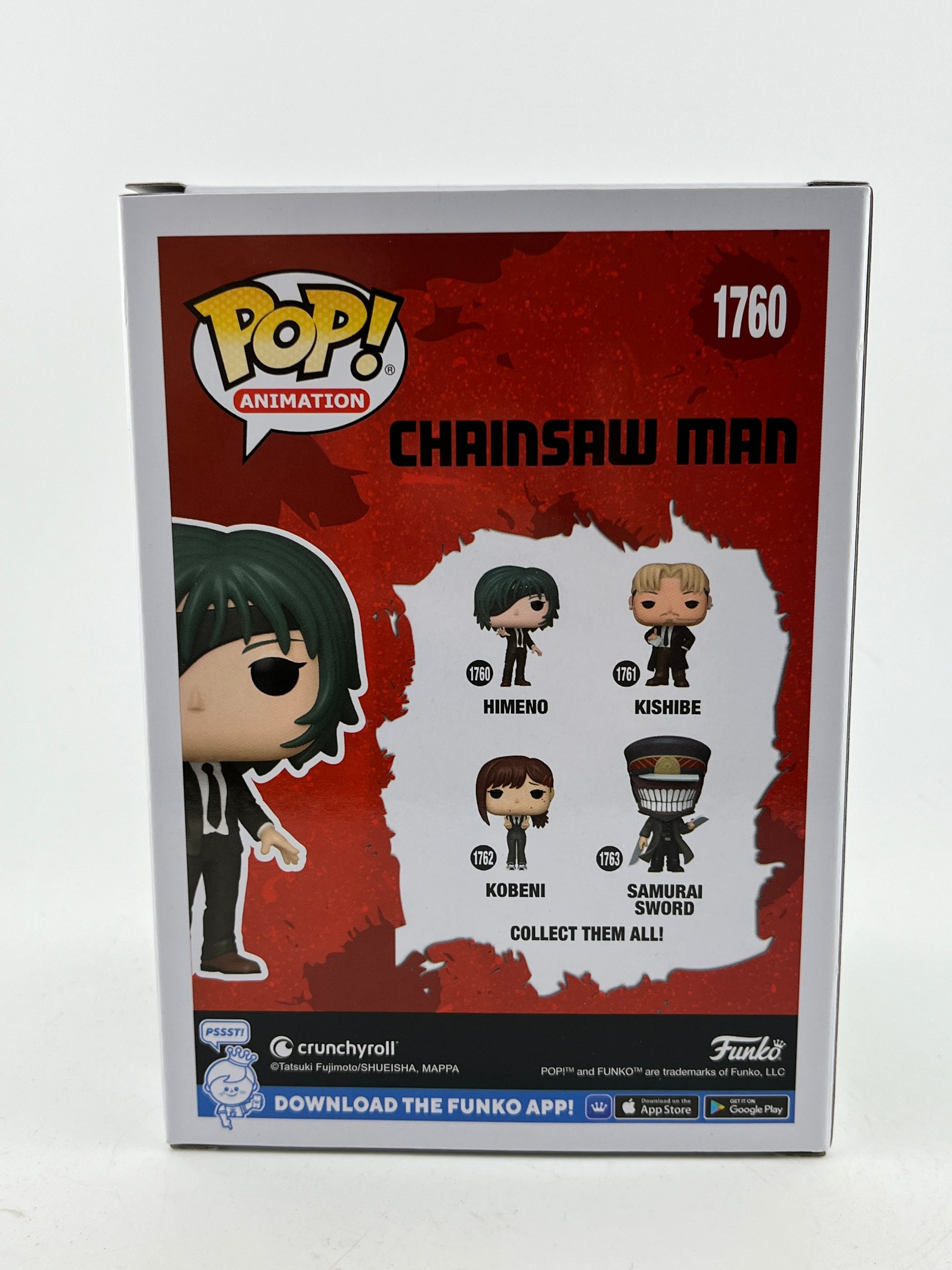 Funko POP! Animation Chainsaw Man - Himeno #1760 - Vinyl Collectable FRENLY BRICKS - Open 7 Days
