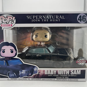 Funko POP! Rides Supernatural Join The Hunt - Baby With Sam #46 - Special Edition FRENLY BRICKS - Open 7 Days