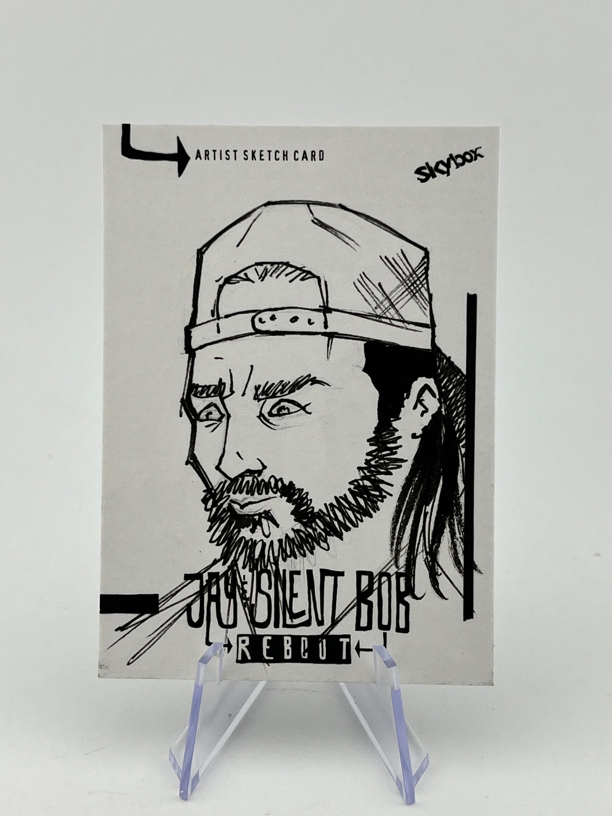 2023 UD Skybox Jay And Silent Bob Reboot - David Newbold Sketch 1/1 FRENLY BRICKS - Open 7 Days