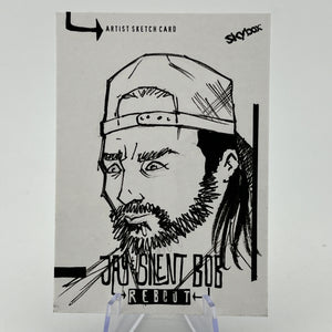 2023 UD Skybox Jay And Silent Bob Reboot - David Newbold Sketch 1/1 FRENLY BRICKS - Open 7 Days