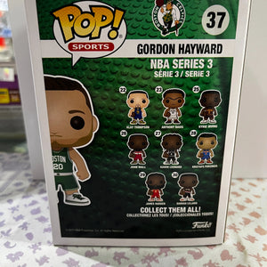 Funko Pop Vinyl Sports NBA Gordon Hayward #37 FRENLY BRICKS - Open 7 Days