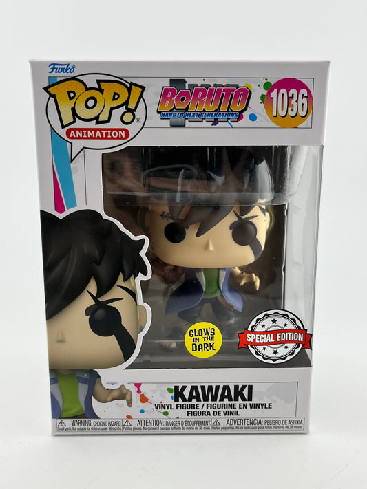 Funko POP! Animation Boruto - Kawaki #1036 - Glow Special Edition - Vinyl Collectable FRENLY BRICKS - Open 7 Days