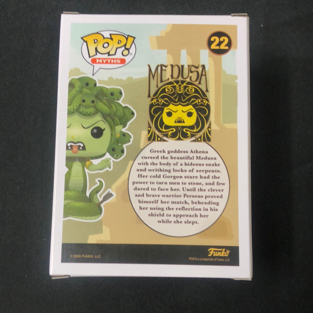 Funko POP Vinyl - Myths - Medusa - #22 - Limited Edition FRENLY BRICKS - Open 7 Days