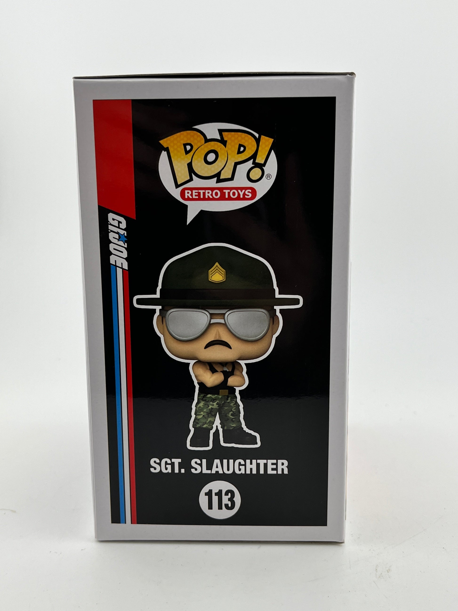 Funko POP! Retro Toys G.I.Joe - Sgt. Slaughter #113 - 2022 Fall Limited Editon FRENLY BRICKS - Open 7 Days