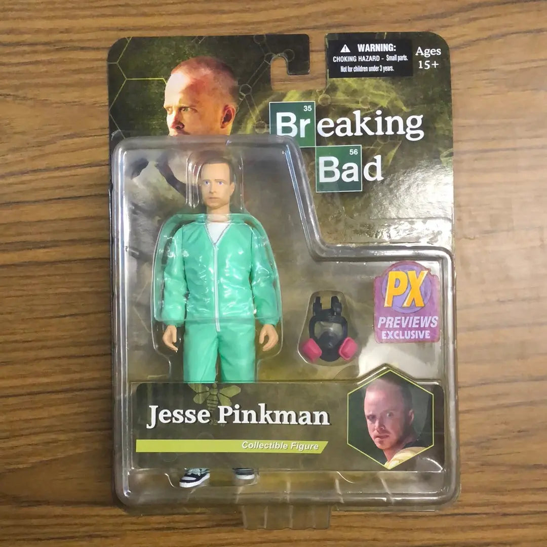 2014 Mezco Toys Breaking Bad Jesse Pinkman Collectible Figure Previews Exclusive FRENLY BRICKS - Open 7 Days