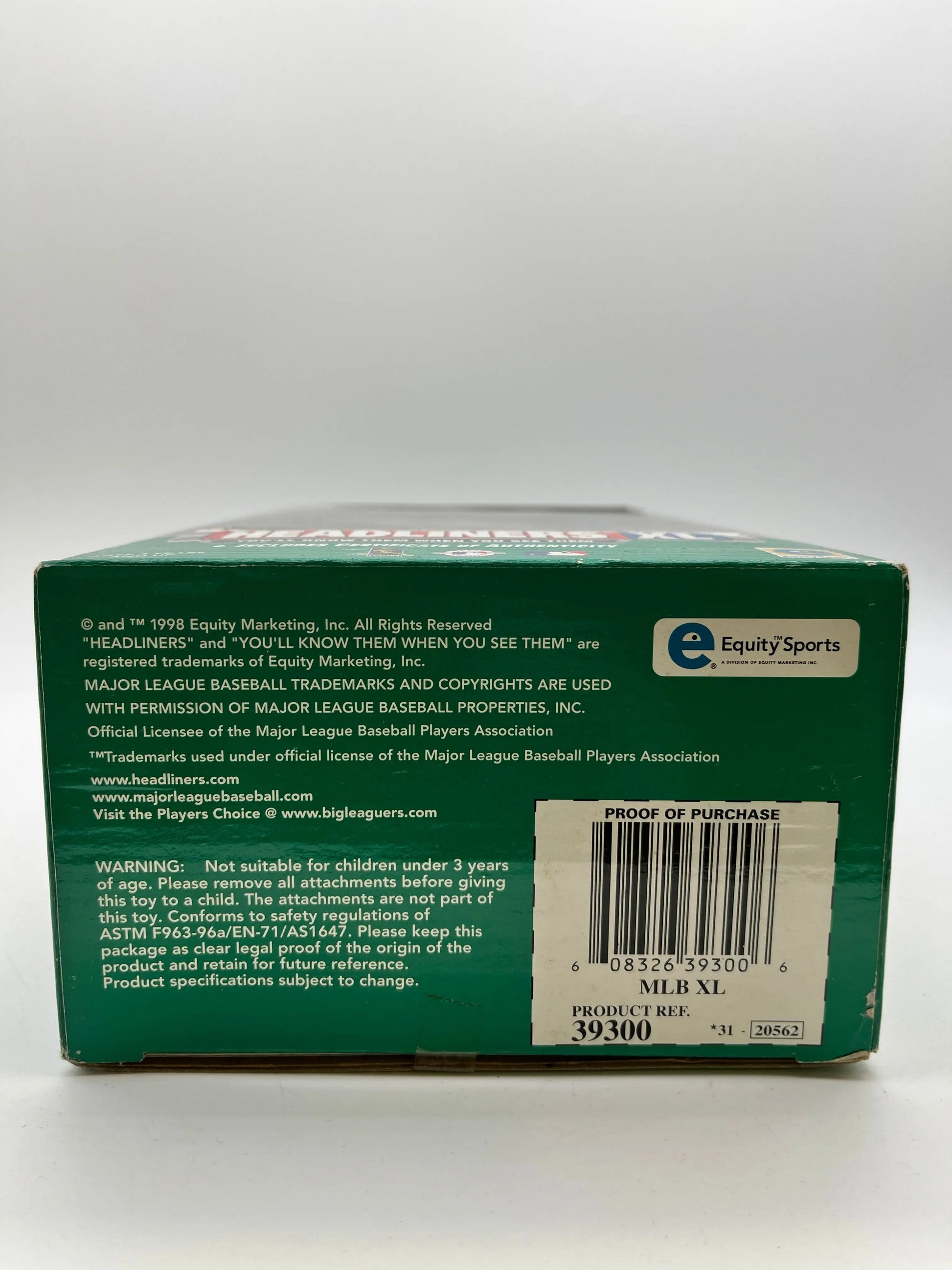 MLB Headliners XL Sammy Sosa Chicago Cubs 20/20556 - Sealed FRENLY BRICKS - Open 7 Days