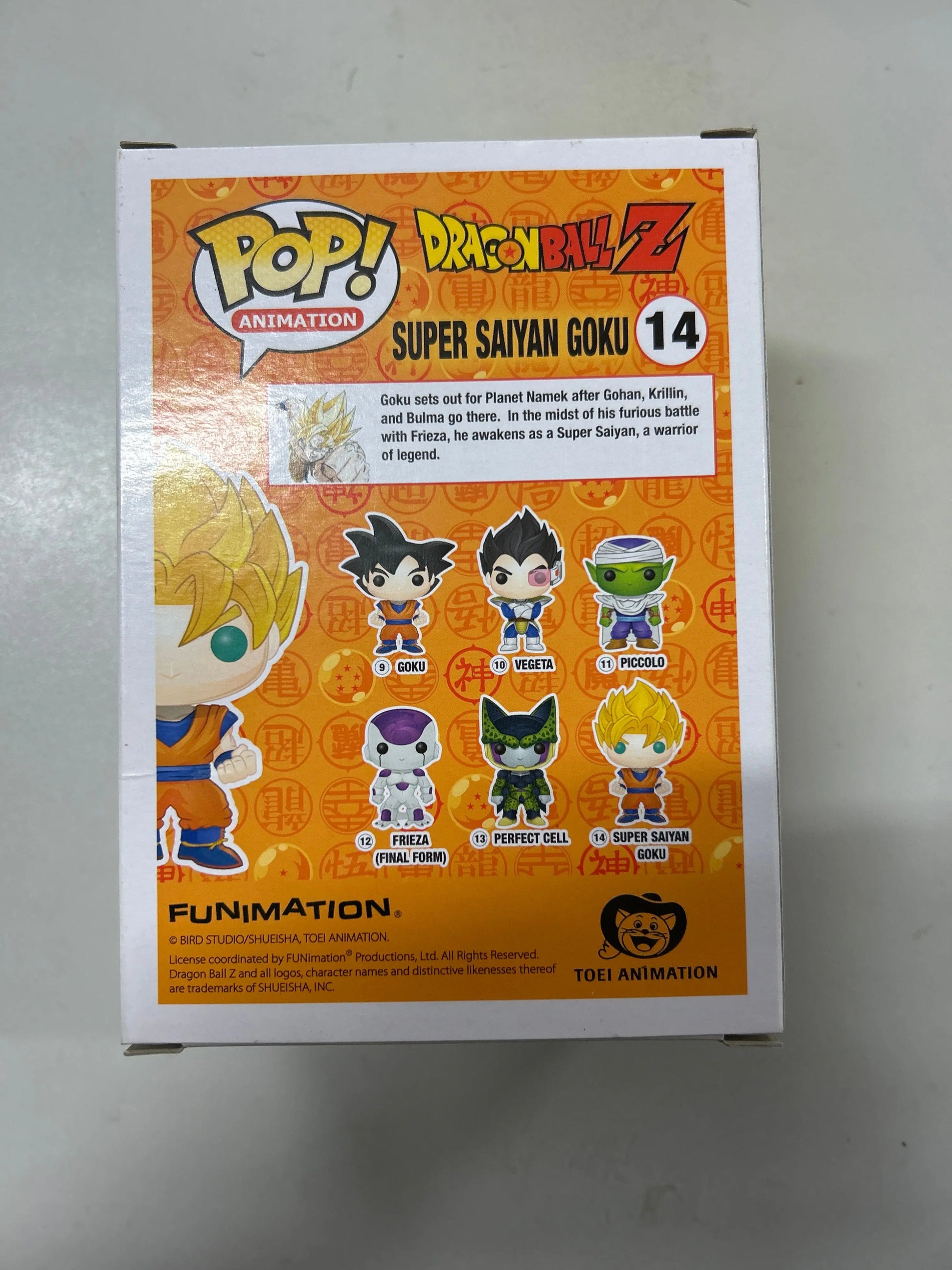 Pop Vinyl Dragon Ball Z 14 Super Saiyan Goku FRENLY BRICKS - Open 7 Days