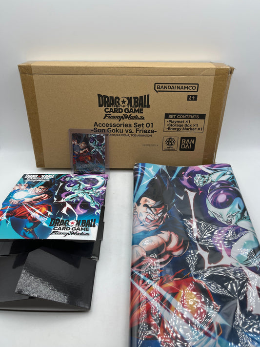 Dragon Ball Super CG: Fusion World - Accessories Set 01 - Son Goku vs. Frieza FRENLY BRICKS - Open 7 Days