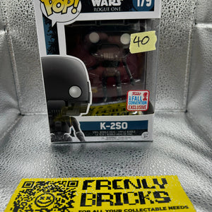 Pop Vinyl Star Wars #179 K-2SO FRENLY BRICKS - Open 7 Days