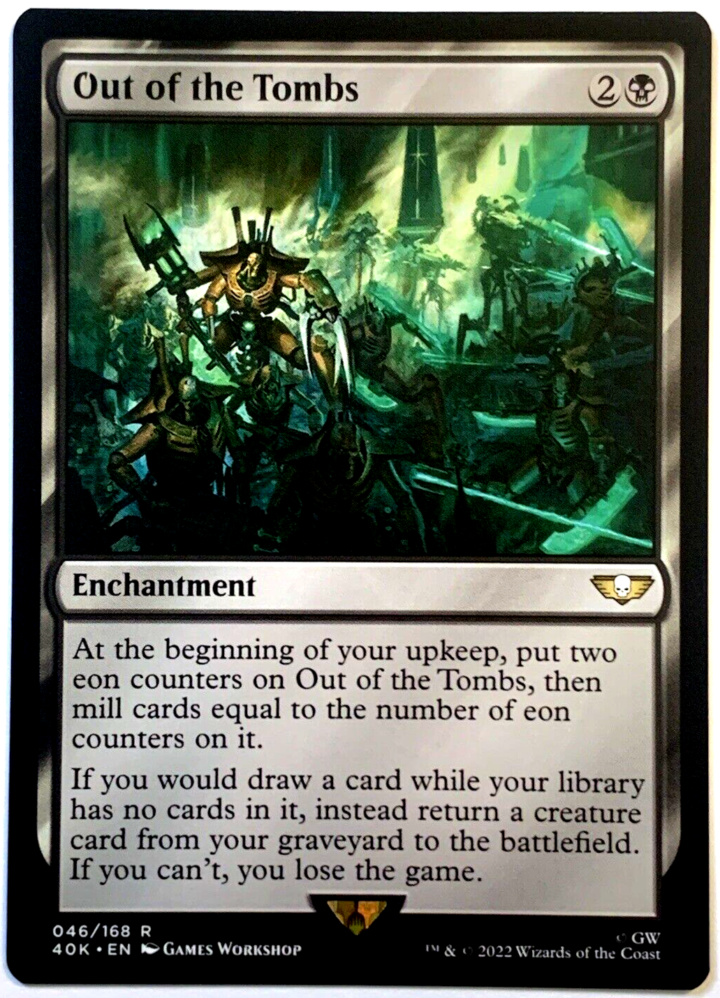 MTG Out of the Tombs Warhammer 40,000 046/168 FRENLY BRICKS - Open 7 Days