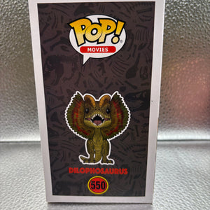 Funko Pop Vinyl #550 Jurassic Park Dilophosaurus FRENLY BRICKS - Open 7 Days