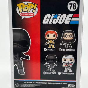 Funko POP! Retro Toys G.I.Joe - Snake Eyes #76 - Vinyl Collectable FRENLY BRICKS - Open 7 Days