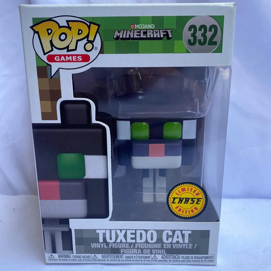 Funko POP! Minecraft - Tuxedo Cat #332 Chase! - FRENLY BRICKS - Open 7 Days