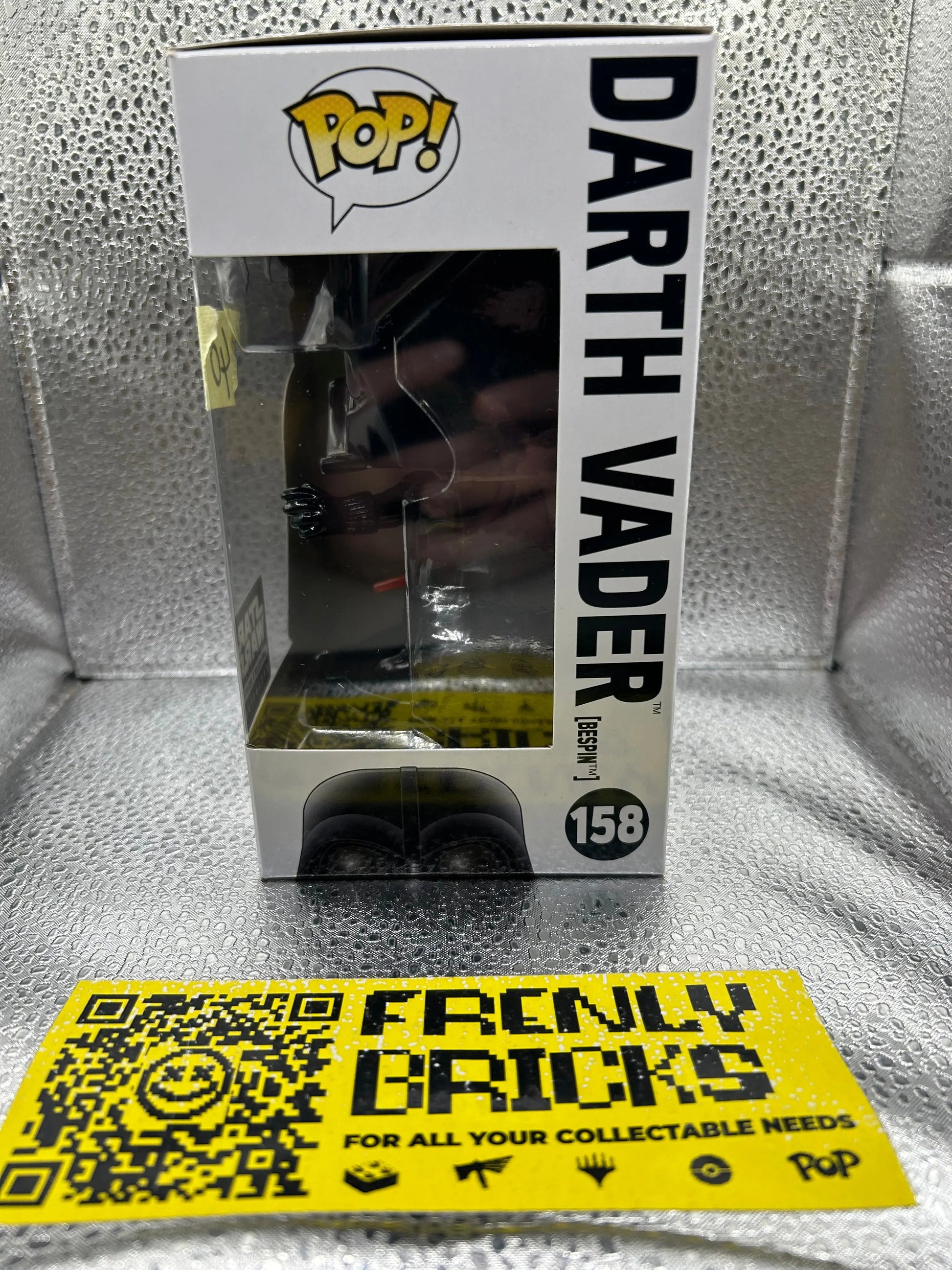 Pop Vinyl #158 Star Wars  Darth Vader FRENLY BRICKS - Open 7 Days