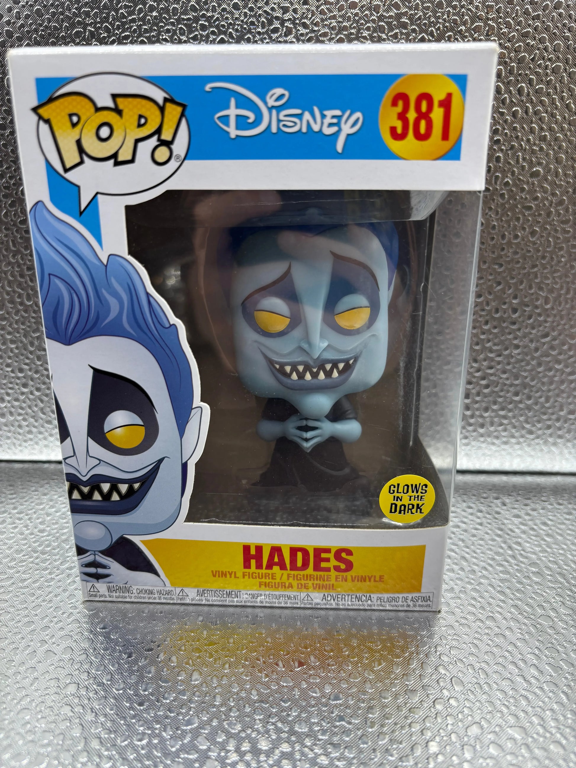 Funko Pop #281 Disney Hades FRENLY BRICKS - Open 7 Days