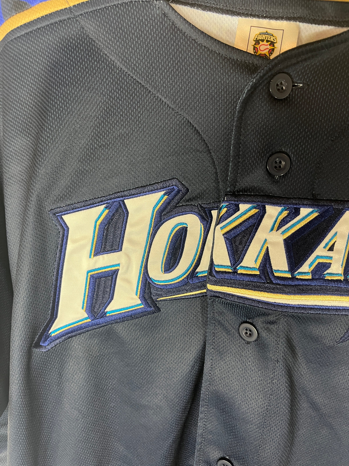 Nippon Baseball Hokkaido Fighters "Nakata #6" Flower Blue Jersey XLarge, photo 3 image 3