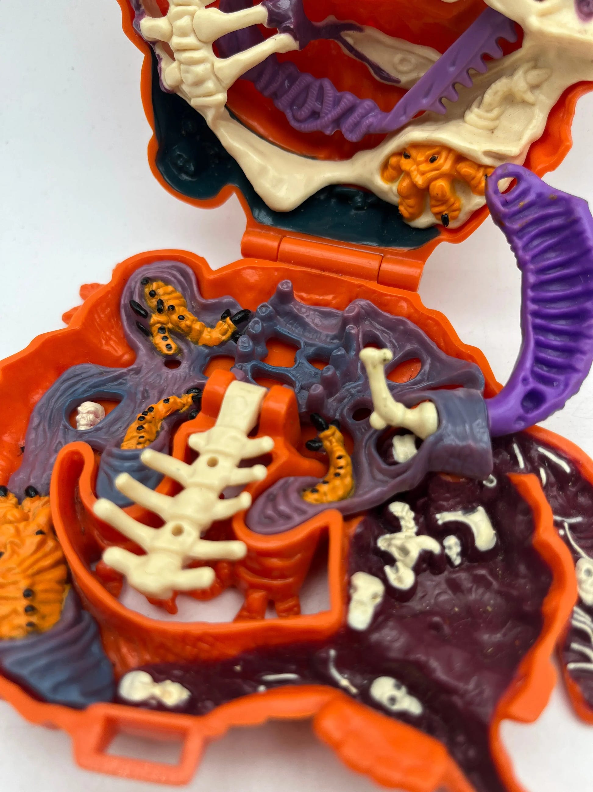 Vintage 1994 Mighty Max Doom Zones Bluebird Lashes Lizard Playset Incomplete FRENLY BRICKS - Open 7 Days image 7