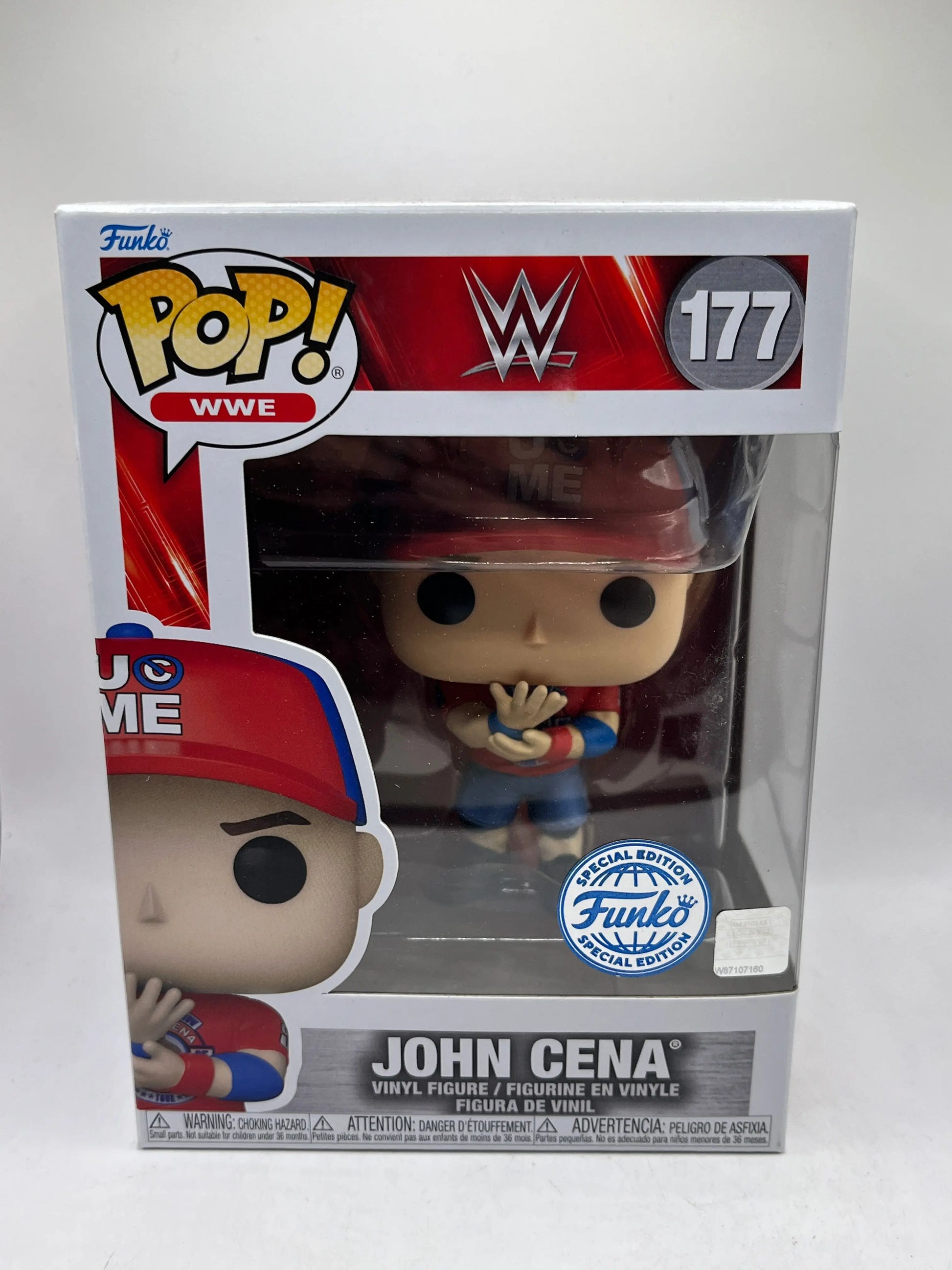 Funko POP! WWE - John Cena #177 - Special Edition Vinyl Collectable FRENLY BRICKS - Open 7 Days image 1