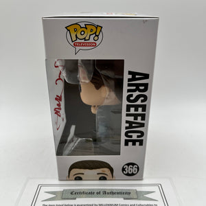 Funko POP! Television Preacher Arseface #366 - Autographed With COA *See Images* FRENLY BRICKS - Open 7 Days