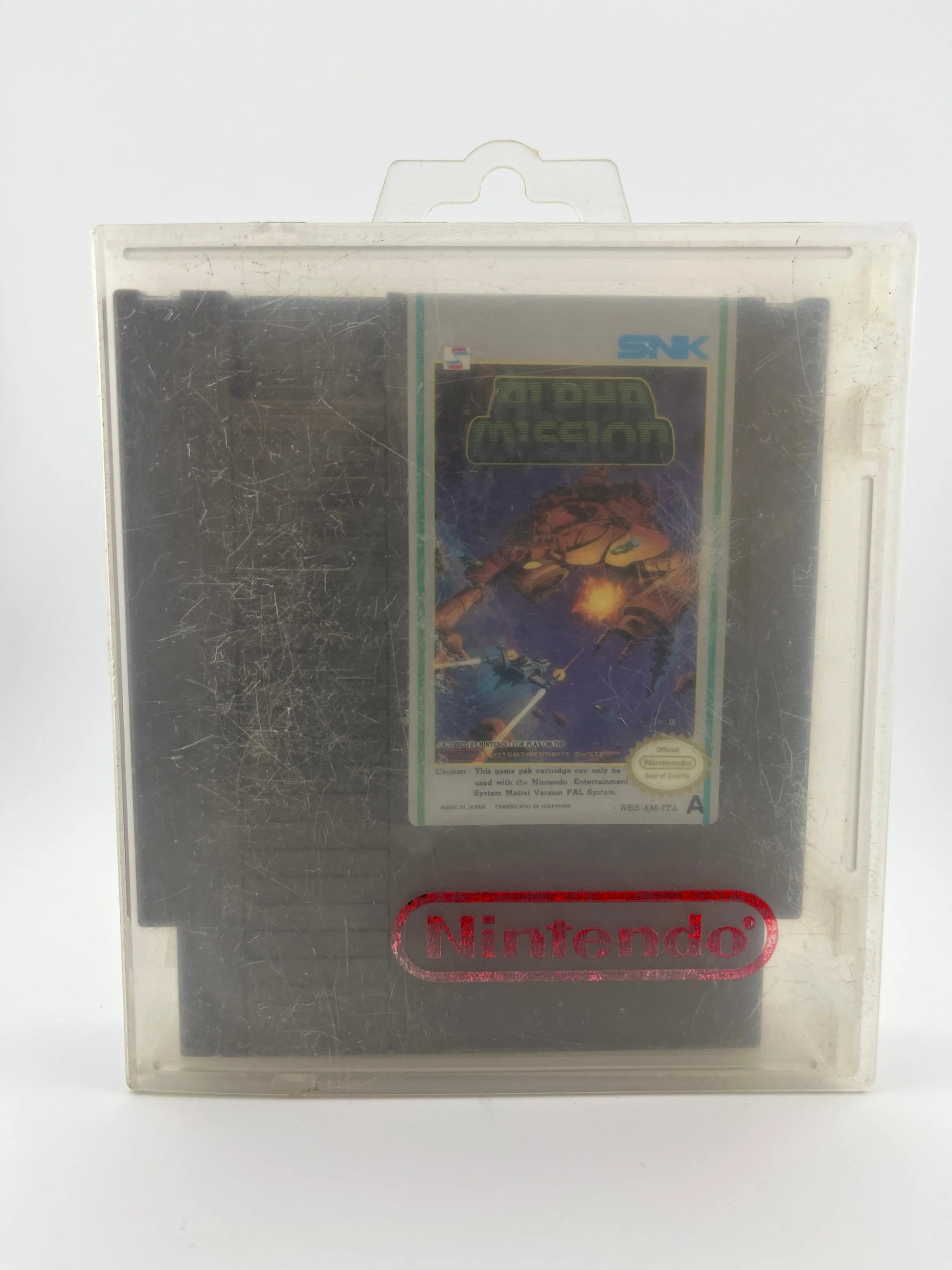 Nintendo Alpha Mission - Game Cartridge For NES - Untested FRENLY BRICKS - Open 7 Days