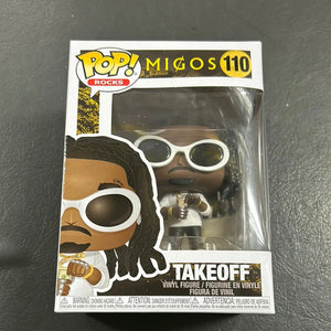 Pop Vinyl Migos Rocks 110 Takeoff FRENLY BRICKS - Open 7 Days