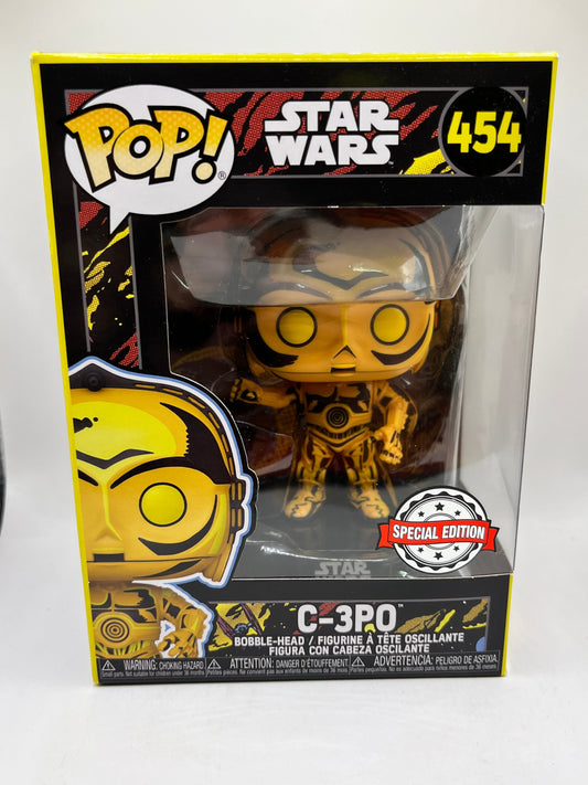 Funko POP! Star Wars - C-3PO #454 - Comic Special Edition FRENLY BRICKS - Open 7 Days