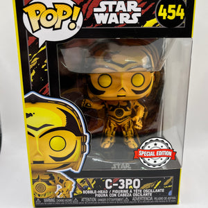 Funko POP! Star Wars - C-3PO #454 - Comic Special Edition FRENLY BRICKS - Open 7 Days
