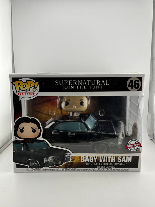 Funko POP! Rides Supernatural - Baby With Sam #46 - Special Edition FRENLY BRICKS - Open 7 Days