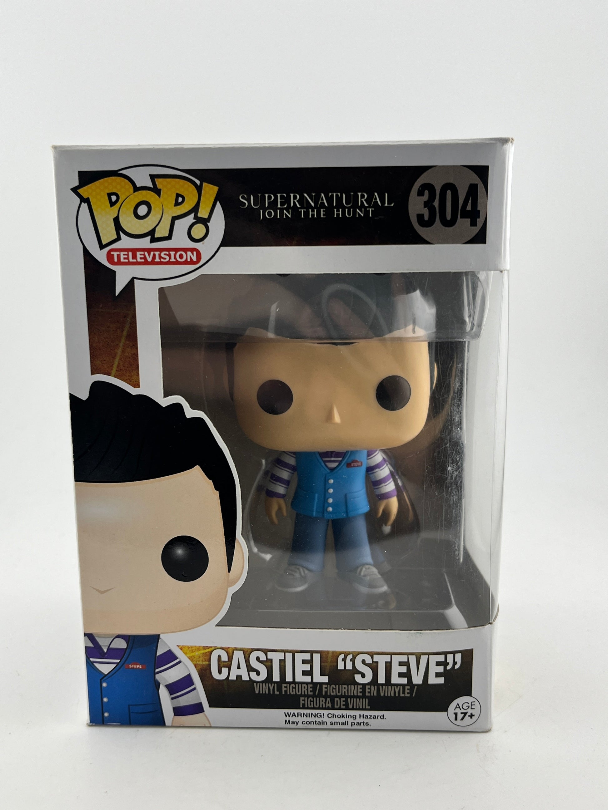 Funko POP! Television Supernatural - Castiel “Steve” #304 - Vinyl Collectable FRENLY BRICKS - Open 7 Days