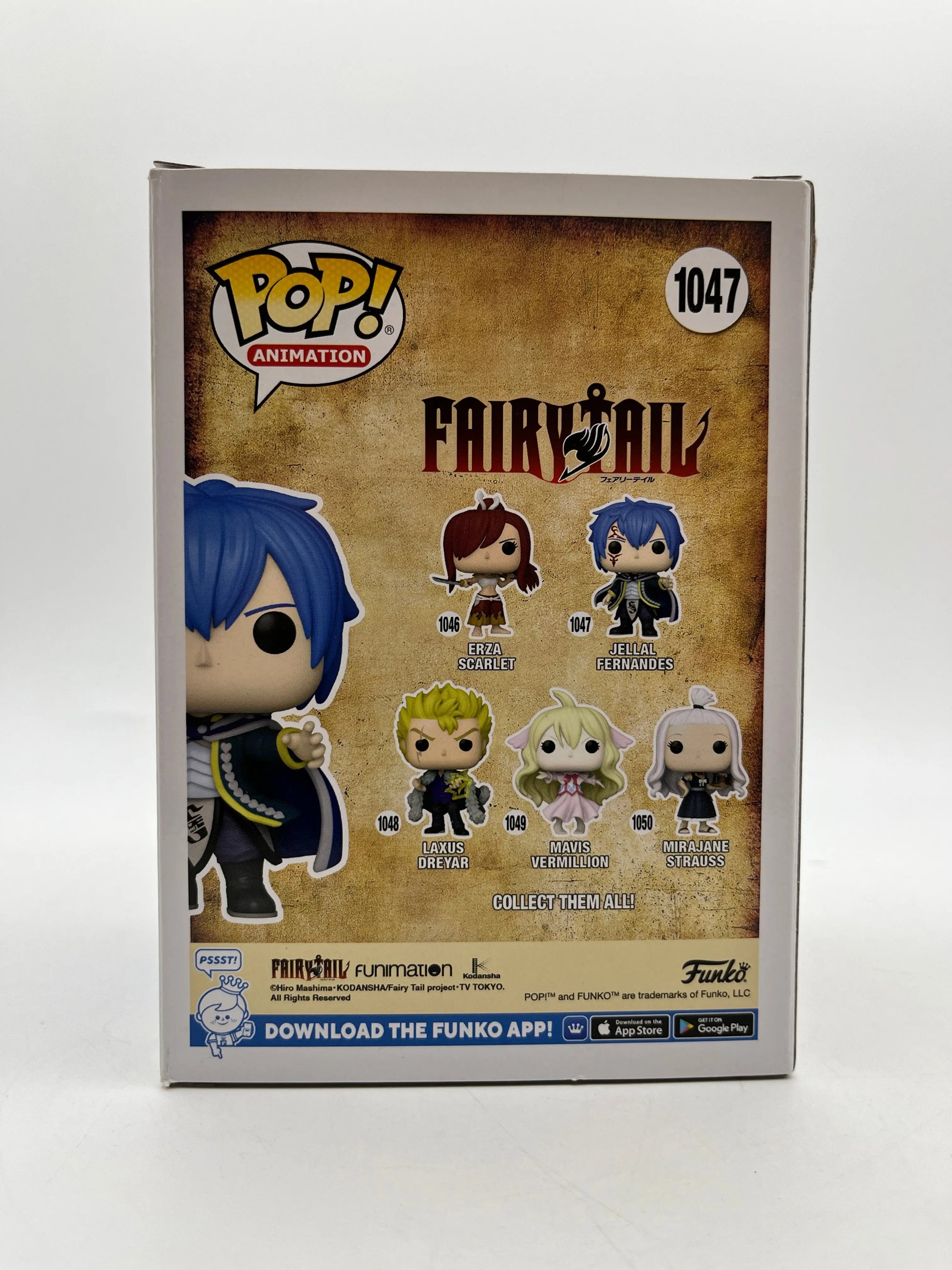 Funko POP! Animation Fairy Tail Jellal Fernandes #1047 - Vinyl Collectable FRENLY BRICKS - Open 7 Days