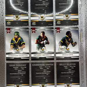 Limited Edition 2012 Kangaroos Full Team Complete Set FRENLY BRICKS - Open 7 Days