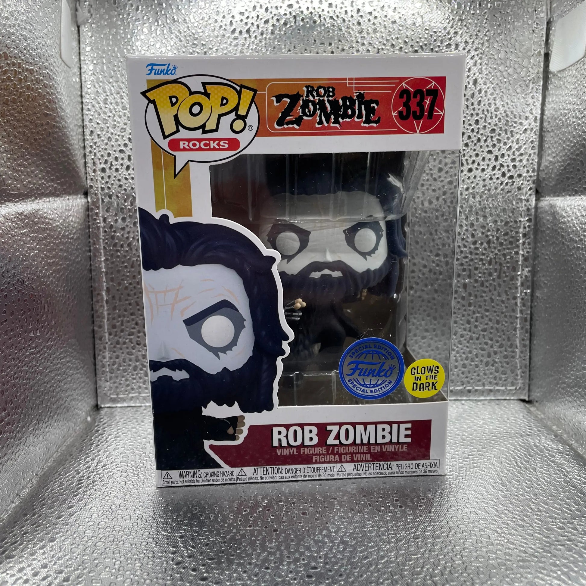 Rob Zombie - Rob Zombie in Dragula Glow-in-the-Dark Pop! Vinyl Figure (RS) #337 FRENLY BRICKS - Open 7 Days