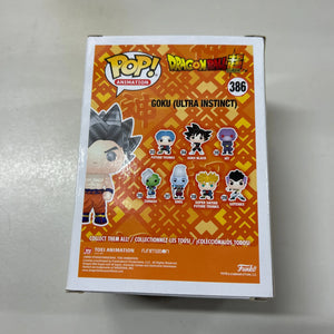 Pop Vinyl #386 Dragon Ball Super Goku (Ultra Instinct) FRENLY BRICKS - Open 7 Days