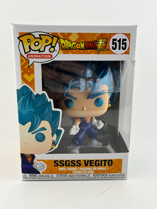Funko POP! Animation Dragon Ball Super - SSGSS Vegito #515 - Vinyl Collectable FRENLY BRICKS - Open 7 Days