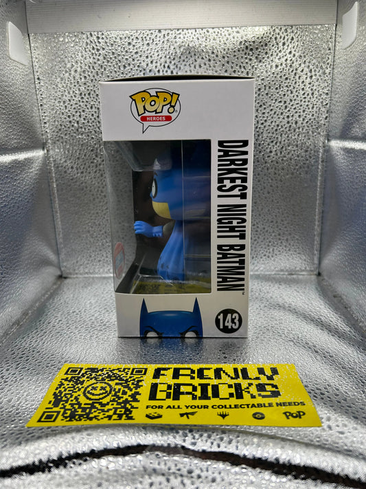 Pop Vinyl Dc #143 Darkest Night Batman FRENLY BRICKS - Open 7 Days