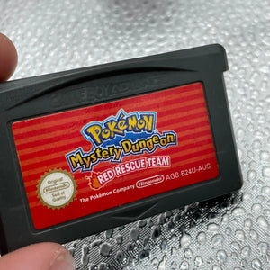 Pokémon Mystery Dungeon Red Rescue Team Gameboy Advance Game PAL Tested FRENLY BRICKS - Open 7 Days