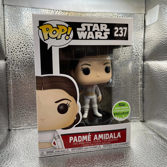 Funko Pop! Star Wars - Padme Amidala #237 2018 Spring Convention Vaulted FRENLY BRICKS - Open 7 Days