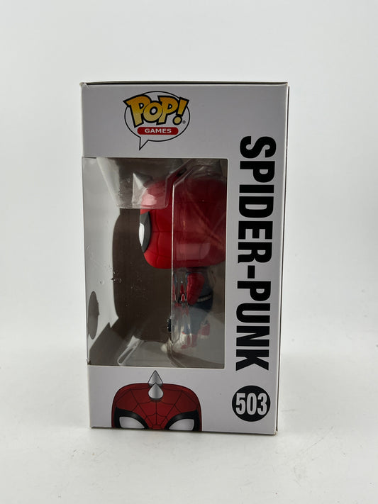 Funko POP! Games - Marvel Spider-Punk #503 - Special Edition FRENLY BRICKS - Open 7 Days
