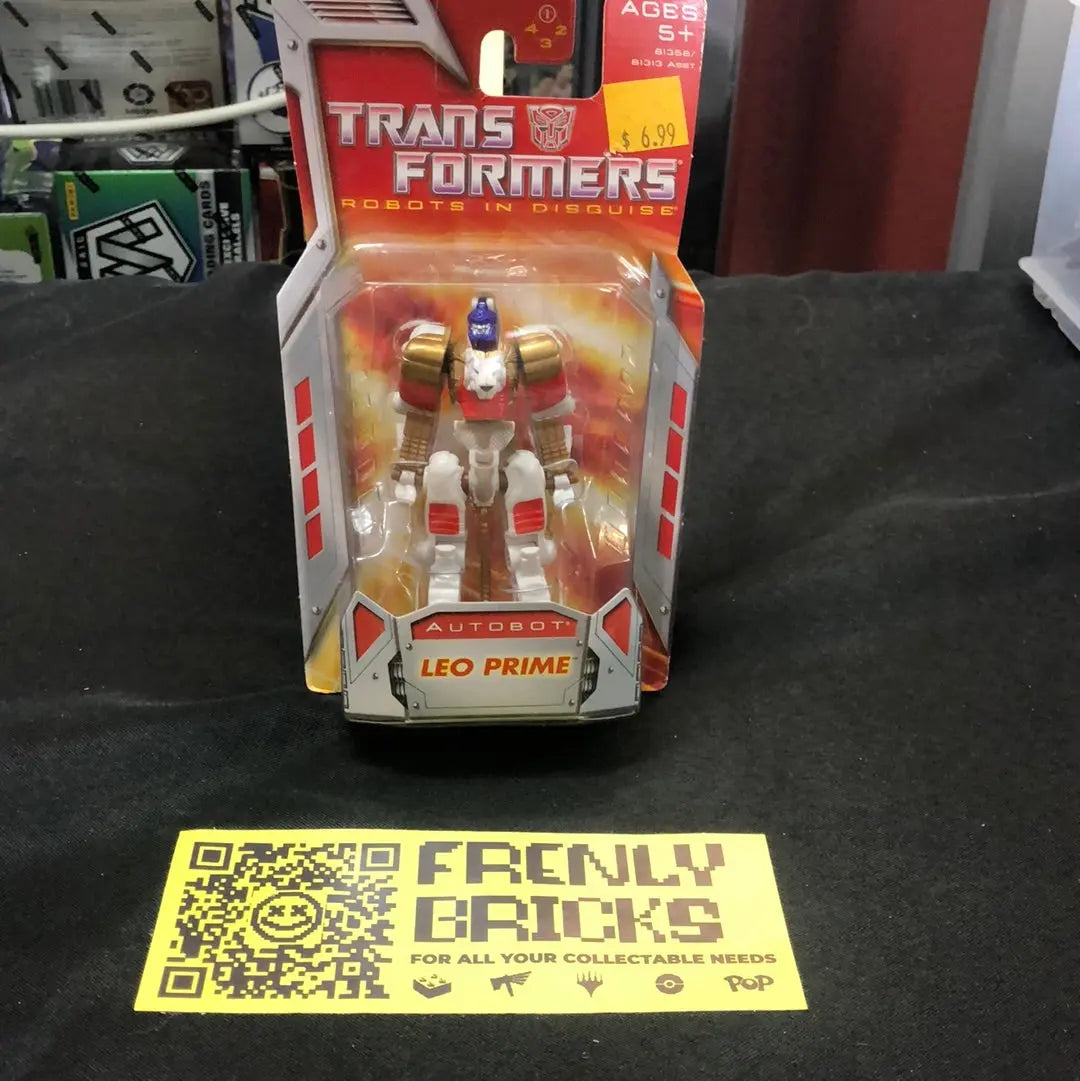 Transformers Robots In Disguise (2007) Hasbro Leo Prime Figure FRENLY BRICKS - Open 7 Days