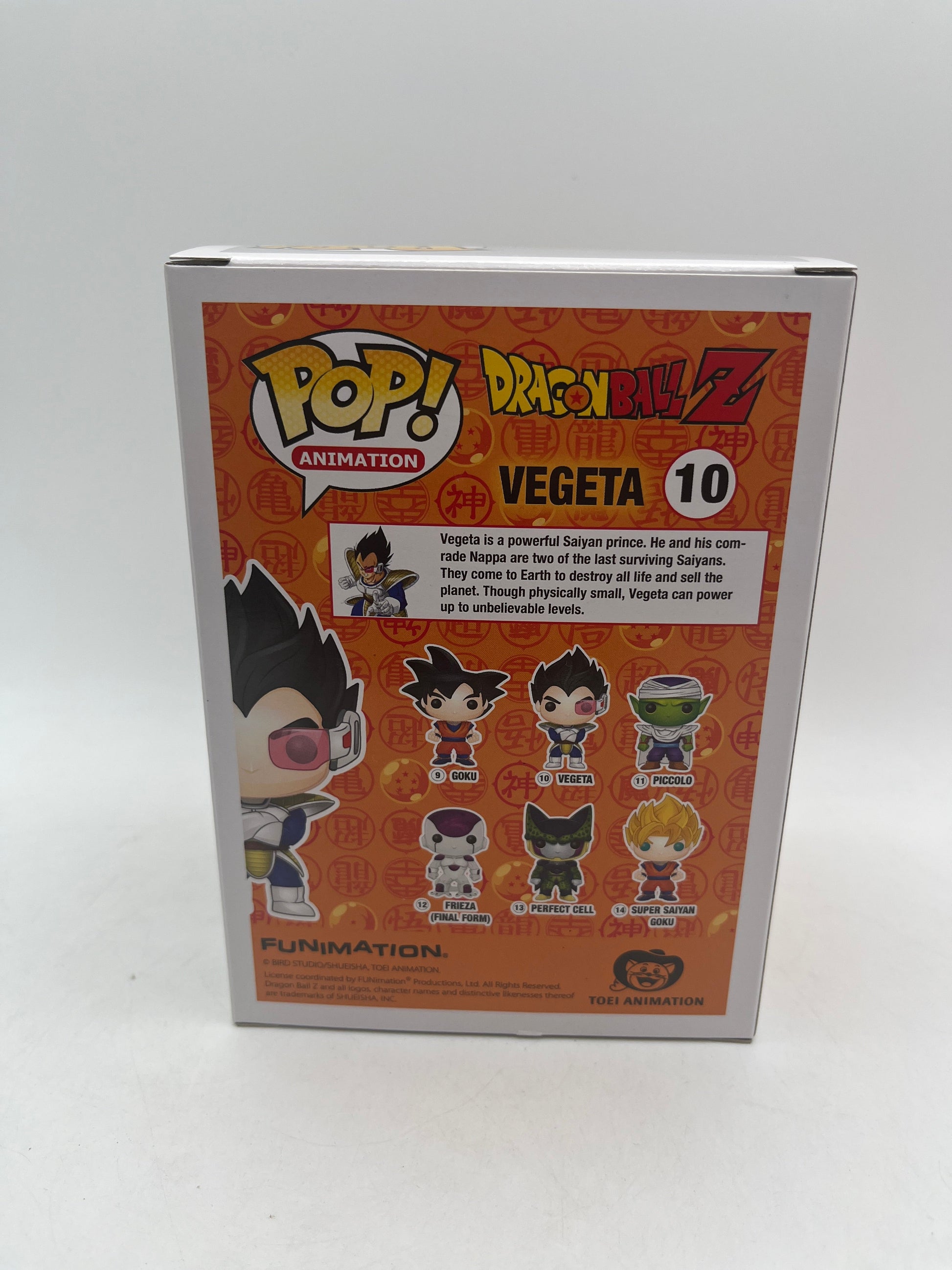 FUNKO POP! Dragon Ball Z Convention Exclusive Vegeta (Metallic) #10 FRENLY BRICKS - Open 7 Days
