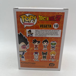 FUNKO POP! Dragon Ball Z Convention Exclusive Vegeta (Metallic) #10 FRENLY BRICKS - Open 7 Days