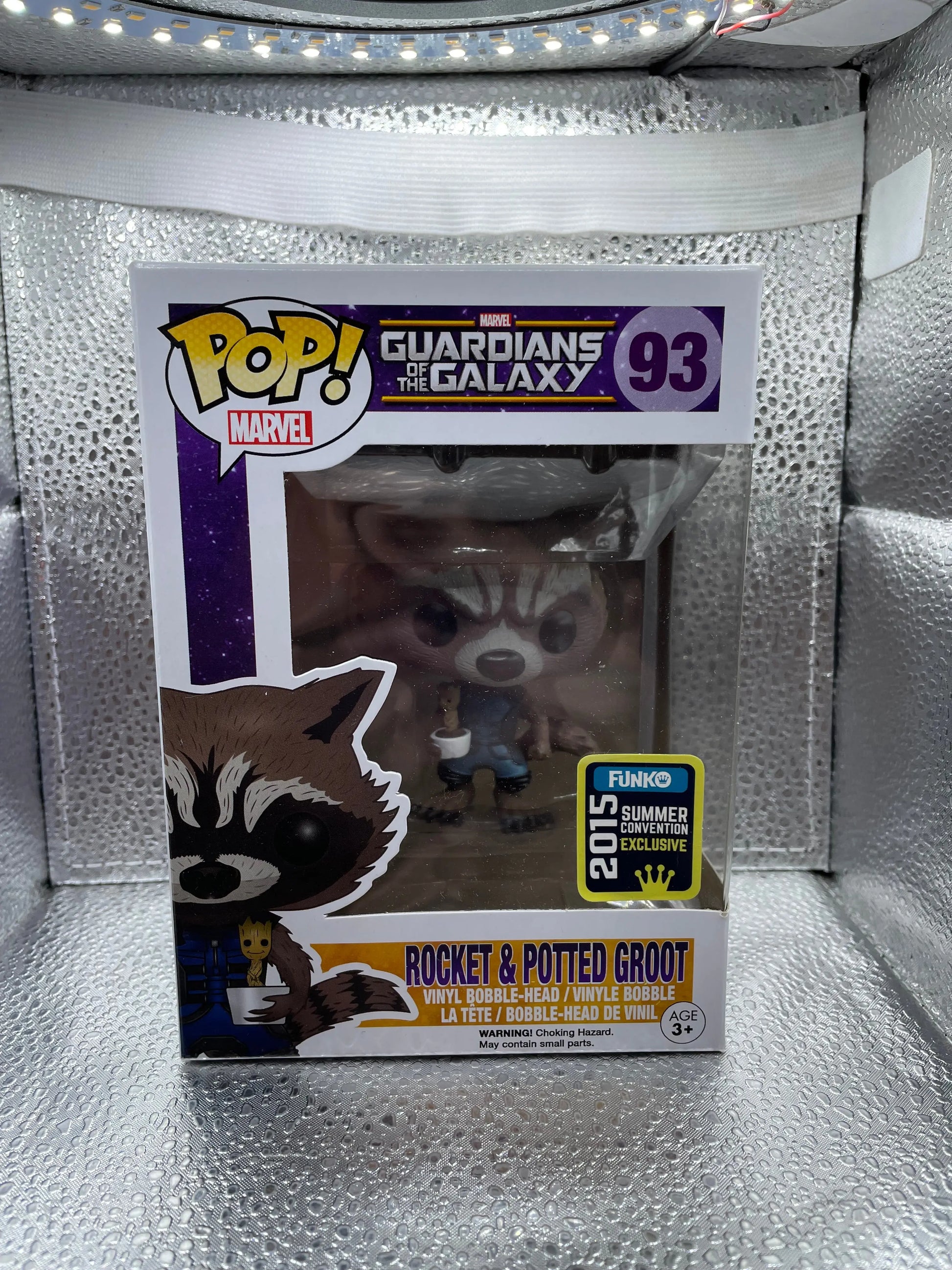 Funko Pop! Vinyl: Marvel - Rocket Raccoon (w/ Baby Groot) - San Diego Comic Con FRENLY BRICKS - Open 7 Days